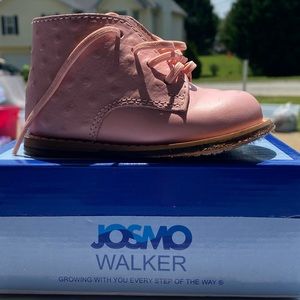 Pink boots - toddler size 5 walkers
